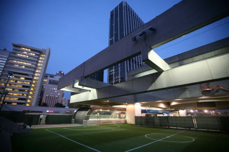 “Station Soccer” pitch renderings